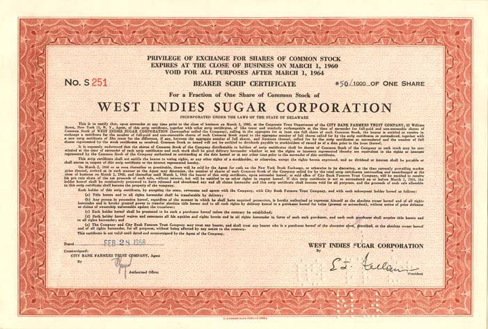 West Indies Sugar Corporation